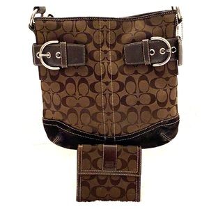 Authentic Coach purse and wallet set!